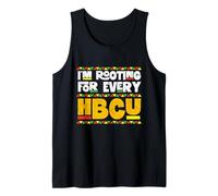 I'm Rooting for Every HBCU - Black History African Pride Tank Top