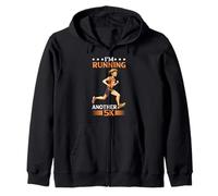 I'm Running Another 5K Marathon Training Goal Zip Hoodie