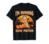 I'm Running in Slow Motion Runners Funny Sloth T-Shirt