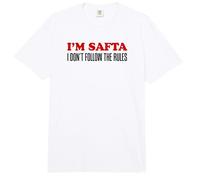 I'm SAFTA I Don't Follow The Rules Grandmother Comfort Colors Adult Heavyweight T-Shirt