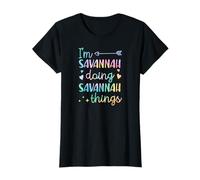 I'm Savannah Doing Savannah Things Personalized First Name T-Shirt