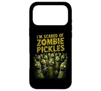 Im Scared Of Zombie Pickles Haunted Harvest Halloween Case for iPhone 17 Pro Max