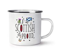 I'm Scottish and Proud Retro Enamel Mug Cup