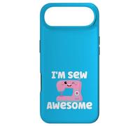 I'm Sew Awesome Funny Pun Quilting Sewing Machine Kawaii Case for iPhone Air