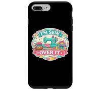 I'm Sew Over It Funny Sewing Pun Quilting Quilter Wordplay Case for iPhone 7 Plus/8 Plus