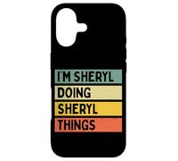 I'm Sheryl Doing Sheryl Things Funny Personalized Quote Case for iPhone 17