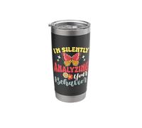 I'm Silently Analyzing Your Behavior Stainless Steel Insulated Tumbler