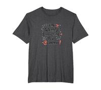 Im Silently Correcting Your Grammar T-Shirt, Men's Big and Tall, Dark Heather Grey, 3X Tall
