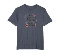 Im Silently Correcting Your Grammar T-Shirt, Men's Big and Tall, Heather Blue, 3X Tall