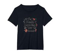 Im Silently Correcting Your Grammar T-Shirt, Women's Plus, Black, 3X