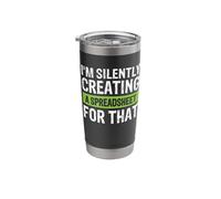 I'm Silently Creating A Spreadsheet for That Stainless Steel Insulated Tumbler