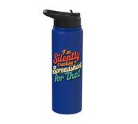 I'm Silently Creating A Spreadsheet for That Stainless Steel Insulated Water Bottle