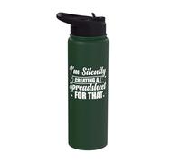 I'm Silently Creating A Spreadsheet for That Stainless Steel Insulated Water Bottle