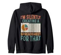 I'm Silently Creating A Spreadsheet For That Statistician Zip Hoodie