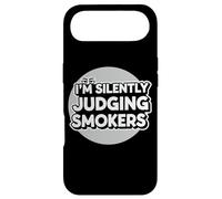 I'm Silently Judging Smokers Anti Smoking Cigarette Funny Case for iPhone Air