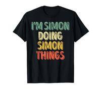I'm Simon Doing Simon Things Shirt Personalized First Name T-Shirt