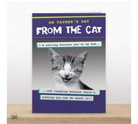 I'm Smiling Because You're My Dad - From The Cat - Father's Day Card