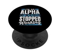 I'm So Alpha My Beta Cells Stopped Working Type Diabetes PopSockets Adhesive PopGrip