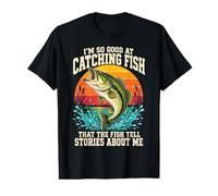 I'm So Good at Catching Fish that Fish Tell Stories About Me Value Graphic T-Shirt