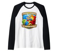 I'm So Good At Catching Fish that The Fish Tell Stories Joke Raglan Baseball Tee