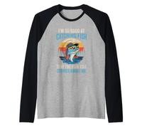 I'm So Good At Catching Fish That The Fish Tell Stories Raglan Baseball Tee