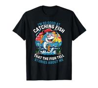 I'm So Good at Catching Fish That The Fish Tell Stories USA T-Shirt