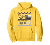 I'm So Hot I Come With My Own | Firefighter Girlfriend Pullover Hoodie