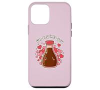I'm So Into You Cute Bottle Soy Sauce Kawai Valentine Couple Case for iPhone 12 mini