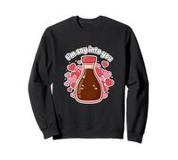 I'm So Into You Cute Bottle Soy Sauce Kawai Valentine Couple Sweatshirt