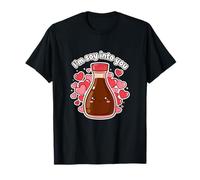 I'm So Into You Cute Bottle Soy Sauce Kawai Valentine Couple T-Shirt