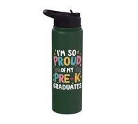 I'm So Proud of My Pre-K Graduates Stainless Steel Insulated Water Bottle
