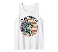 I'm So Tariffied Funny Trump Tariffs Tank Top