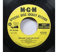 i'm so tired/ you ain't got no right (MGM 12326 45)