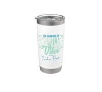 I'm Soaking Up Spring Vibes with Cake Pops Stainless Steel Insulated Tumbler