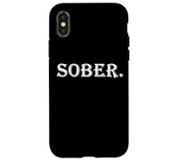 I'm Sober Sobriety Rehab For Recovering Addicts Get Sober Case for iPhone X/XS