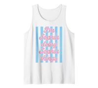I'm Sophia Doing Sophia Things Cute Girl's Stripe Tank Top