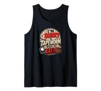 I'm Sorry A Tapeworm Made ME EAT IT Diet Humor Tank Top
