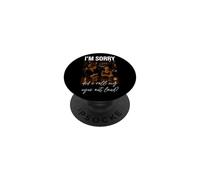 I'm Sorry Did I Roll My Eyes Out Loud? Girl Meme Figurine PopSockets Adhesive PopGrip