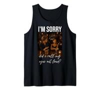 I'm Sorry Did I Roll My Eyes Out Loud? Girl Meme Figurine Tank Top
