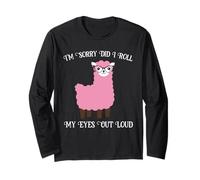 I'm Sorry Did I Roll My Eyes Out Loud Wooled Sheep Lover Long Sleeve T-Shirt