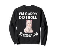 I'm Sorry Did I Roll My Eyes Out Loud Wooled Sheep Lover Sweatshirt
