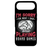 I'm Sorry For What I Said While Playing Board Games Case for iPhone Air