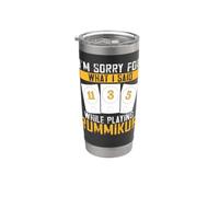 Im Sorry for What I Said While Playing Rummikub Stainless Steel Insulated Tumbler