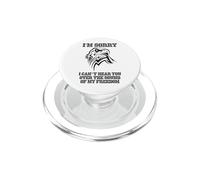 I'm Sorry I Can't Hear You Over My Freedom Patriotic Design PopSockets PopGrip for MagSafe
