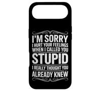 I'm Sorry I Hurt Your Feelings When I Called You Stupid Fun Case for iPhone Air