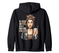 I'm Sorry It's Just That I Literally Don't Care Housewifes Zip Hoodie