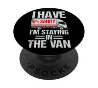 I'm Staying In Tha Van Funny Phasmophobia Gamer Men Women PopSockets Adhesive PopGrip