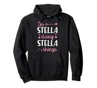 I'm Stella Doing Stella Things Personalized First Name Pullover Hoodie