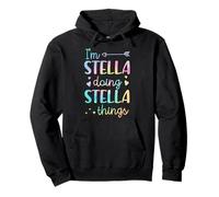 I'm Stella Doing Stella Things Personalized First Name Pullover Hoodie
