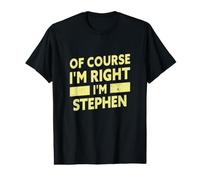 I'm Stephen Funny Stephen Name Value Graphic T-Shirt
